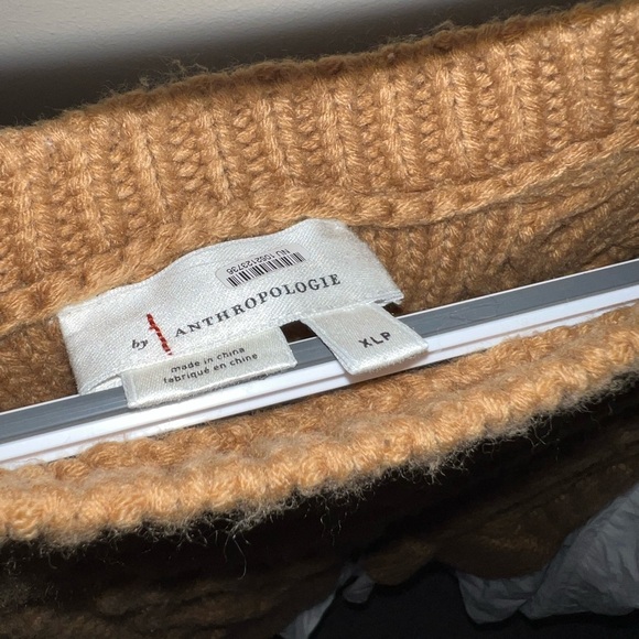 By Anthropologie Sweater Vest & Blouse Layered Top - size XLP - Picture 3 of 9